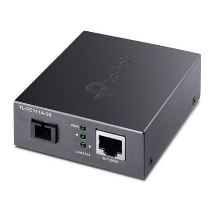 Imagem de Conversor Fibra TP-Link TL-FC111A-20 10/100 Mbps WDM Single-Mode