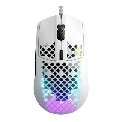 Imagem de Rato SteelSeries Aerox 3 Snow RGB Branco