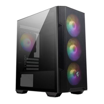 Imagem de Caixa MSI MAG Force M100R ARGB Preta (Micro-ATX) (Vidro Temperado)