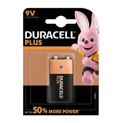 Imagem de Pilha Duracell Alkaline Plus Power LR61 9V
