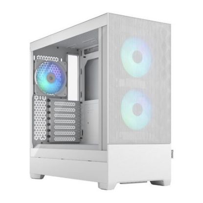 Imagem de Caixa Fractal Design Pop Air RGB Branca (ATX) (Vidro Temperado)