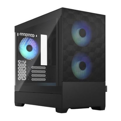 Imagem de Caixa Fractal Design Pop Mini Air RGB Preta (Micro-ATX) (Vidro Temperado)