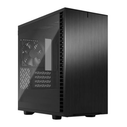 Imagem de Caixa Fractal Design Define 7 Mini TG Light Preta (Micro-ATX) (Vidro Temperado)