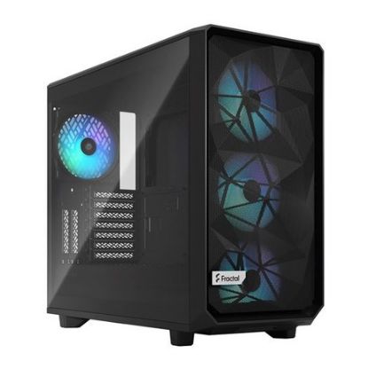 Imagem de Caixa Fractal Design Meshify 2 RGB TG Light Preta (E-ATX) (Vidro Temperado)