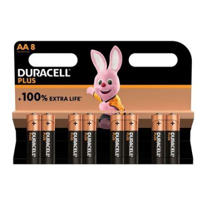 Imagem de Pack8 Pilhas Duracell Plus Power Alkaline LR6 1.5V AA