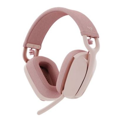 Imagem de Headset Logitech Zone Vibe 100 Wireless/Bluetooth Rosa
