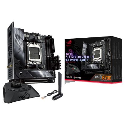 Imagem de Motherboard Asus SktAM5 - ROG STRIX X670E-I GAMING (Mini-ITX) WIFI