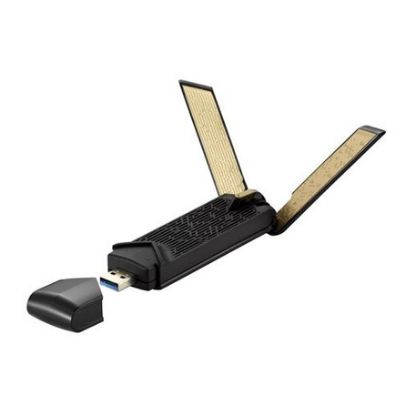 Imagem de Adaptador de Rede USB Wireless Asus AX1800 Dual-Band - USB-AX56 (S/ Base)