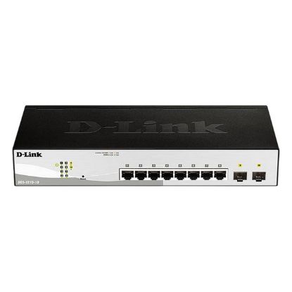 Imagem de Switch de Rede D-Link 10 Portas Gigabit / 2x Gigabit SFP - DGS-1210-10