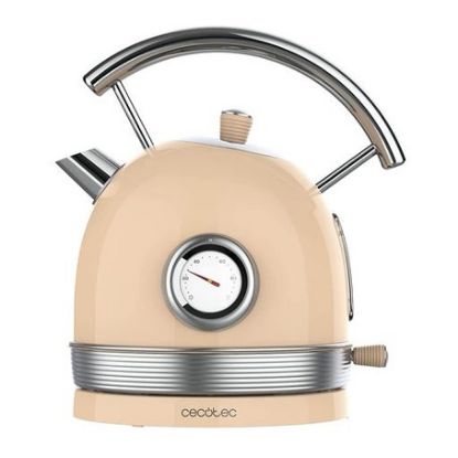 Imagem de Chaleira Elétrica Cecotec ThermoSense 420 Vintage Light 1.8L - 2200W Bege