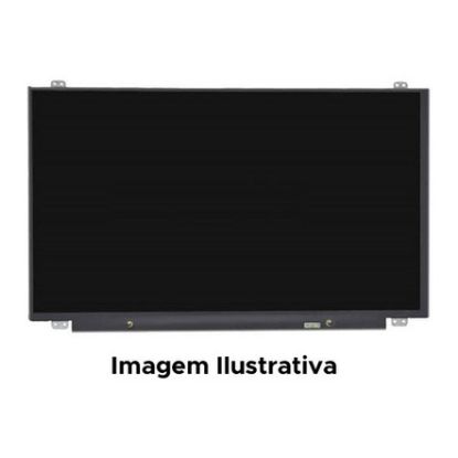 Imagem de Ecrã p/ Portátil 14" Slim LED HD 1366X768 Conetor 30 Pinos Dir. Brackets Sup. Inf. Matte (315mm)