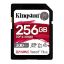 Imagem de Secure Digital Kingston 256GB Class10 (U3) 8K 300/260MB/s Canvas React Plus