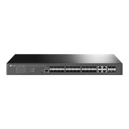 Imagem de Switch de Rede TP-Link JetStream 28 Portas Gigabit 24x SFP L2/4x 10G SFP - TL-SG3428XF