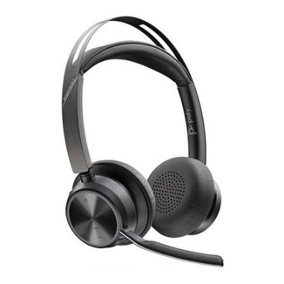 Imagem de Headset Call Center Poly Voyager Focus 2 UC Bluetooth Preto