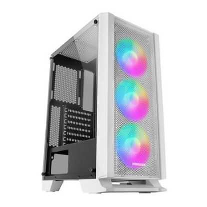 Imagem de Caixa Mars Gaming MC-C FRGB Branca (ATX) (Vidro Temperado)
