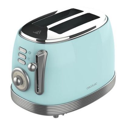 Imagem de Torradeira Cecotec Toast&Taste 800 Vintage 850W Azul Claro