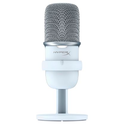 Imagem de Microfone HyperX SoloCast Branco USB