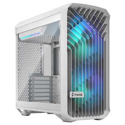 Imagem de Caixa Fractal Design Torrent Compact TG RGB Branca (E-ATX) (Vidro Temperado)