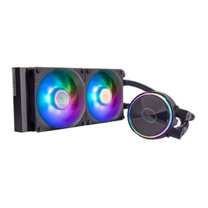 Imagem de Cooler CPU Cooler Master MasterLiquid PL240 Flux ARGB Liquid