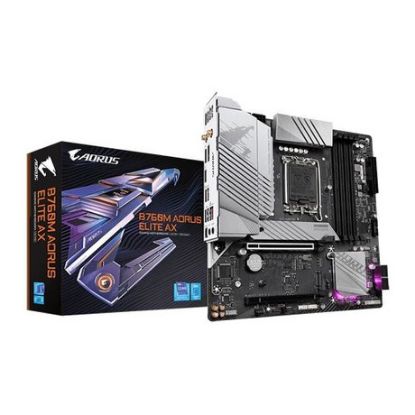 Imagem de Motherboard Gigabyte Skt1700 - B760M AORUS ELITE AX DDR5