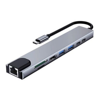 Imagem de Docking Station Ewent Type-C HDMI + RJ45 + Type-C + 2xUSB Multiport 87W