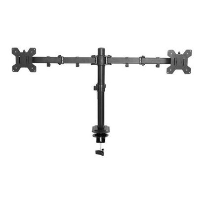 Imagem de Suporte Mesa Articulado p/ 2 Ecrãs 13"/32" 1Life Preto