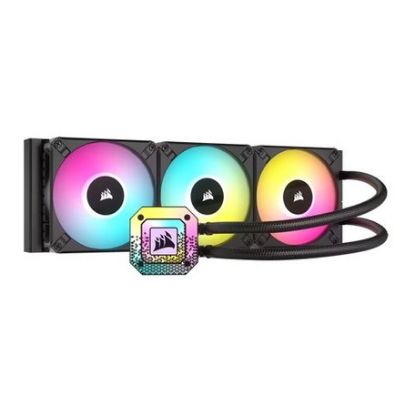 Imagem de Cooler CPU Corsair iCUE H150i Elite Capellix XT RGB Liquid 360mm Preto
