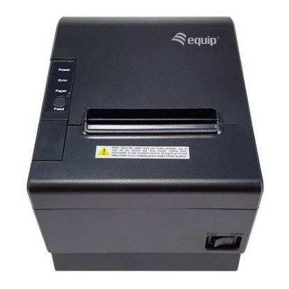 Imagem de Impressora Térmica Talões Equip 351004 80mm (USB/Bluetooth/Wireless/Serie) Preta