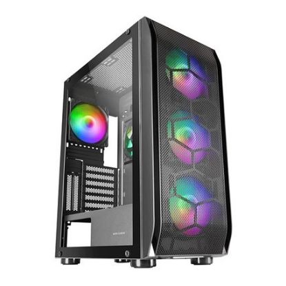 Imagem de Caixa Mars Gaming MC-KX ARGB Preta (E-ATX) (Vidro Temperado)