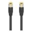 Imagem de Cabo de Rede RJ45 Ewent Cat.8.1 S/FTP Preto - 25cm