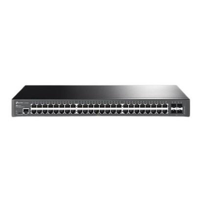 Imagem de Switch de Rede TP-Link JetStream 52 Portas Gigabit 48x/4x SFP+ - TL-SG3452