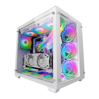 Imagem de Caixa Mars Gaming MCV3 XXL Branca (E-ATX) (Vidro Temperado)