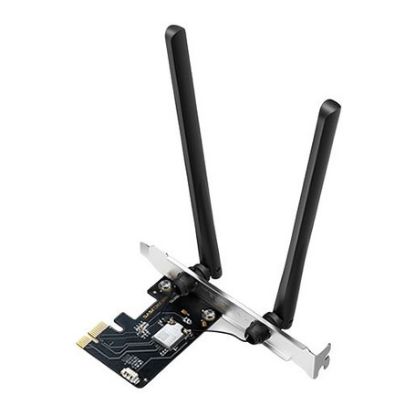 Imagem de Placa de Rede PCI-E Mercusys Wireless AXE5400 Tri-Band + BT5.2
