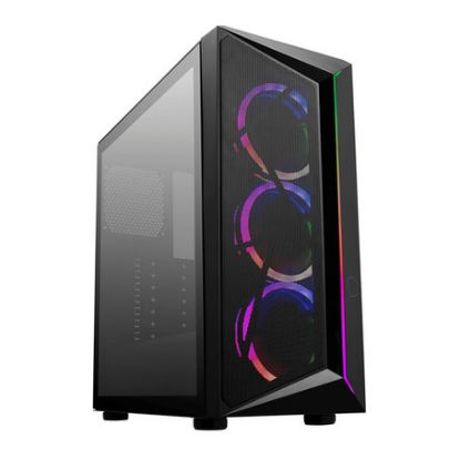 Imagem de Caixa Cooler Master CMP 510 ARGB Preta (ATX) (Vidro Temperado)