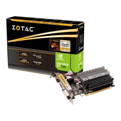 Imagem de Placa Gráfica ZOTAC GeForce GT 730 ZONE EDITION 4GB