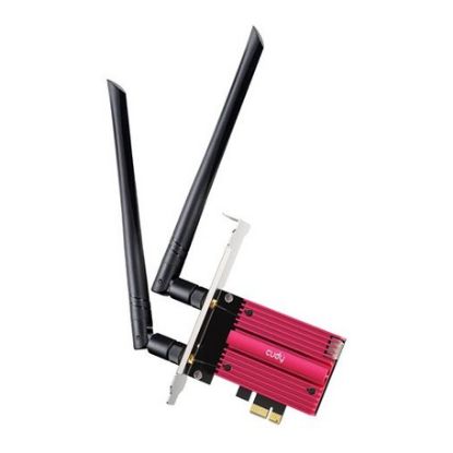 Imagem de Placa de Rede PCI-E Cudy Wireless AX5400 Tri-Band + BT5.2 - WE3000S