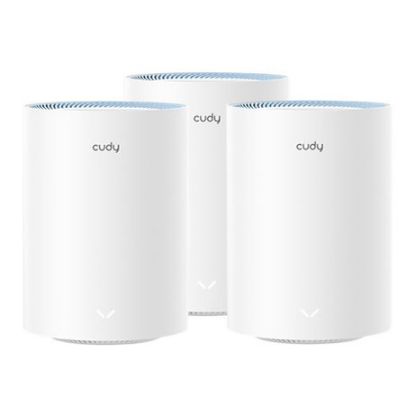 Imagem de Router Cudy Wireless AC1200 M1200 Whole Home Mesh Dual-Band (Pack3)