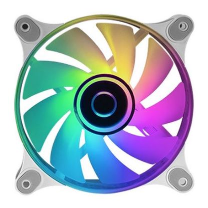 Imagem de Ventoinha 120mm Mars Gaming MF3D ARGB Branca