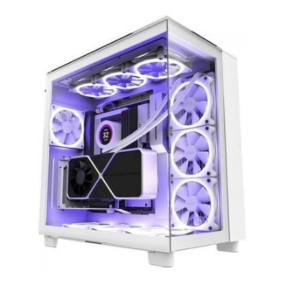 Imagem de Caixa NZXT H9 Elite Branca (ATX) (Vidro Temperado)