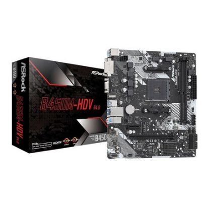 Imagem de Motherboard ASRock SktAM4 - B450M-HDV R4.0