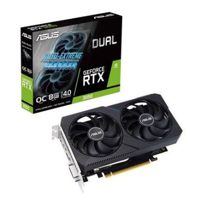 Imagem de Placa Gráfica Asus GeForce RTX 3050 DUAL OC 8GB V2 LHR