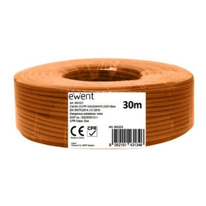 Imagem de Cabo de Rede RJ45 Ewent Cat.7 S/FTP Laranja - 30Mtr