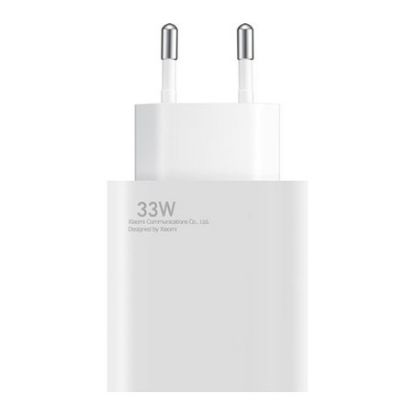 Imagem de Carregador de Tomada Xiaomi USB 33W Branco c/ Cabo Type-C