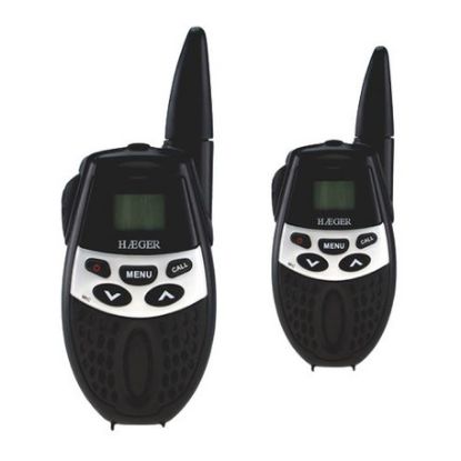 Imagem de Walkie Talkie Haeger Xplorer FX-30 - 3 Canais/5Km Preto (Pack2)