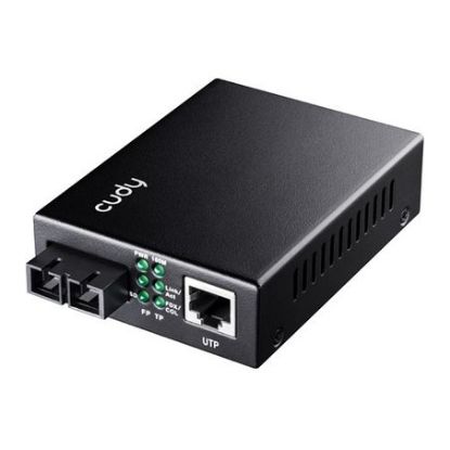 Imagem de Conversor Fibra Cudy MC100MA-2 10/100Mbps Multi-Mode