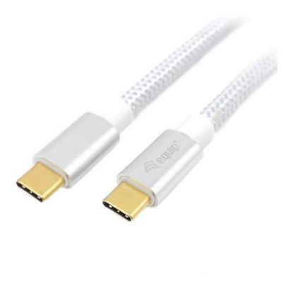 Imagem de Cabo USB3.2 Type-C 100W Equip Branco - 1Mtr