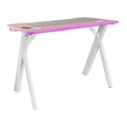 Imagem de Secretária Gaming Mars Gaming MGD100 RGB Rosa