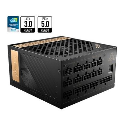Imagem de Fonte MSI MPG AI1300P 1300W 80Plus Platinum Modular
