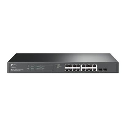 Imagem de Switch de Rede TP-Link JetStream 18 Portas Gigabit 16x PoE+/2x SFP - TL-SG2218P
