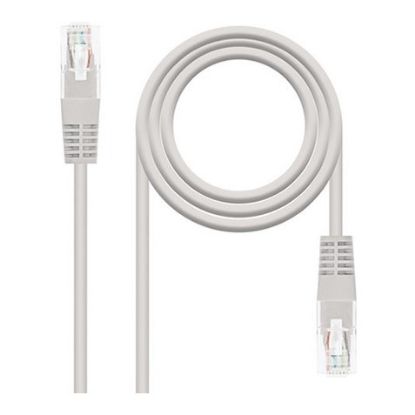 Imagem de Cabo de Rede RJ45 NanoCable Cat.6 UTP Cinza - 25cm